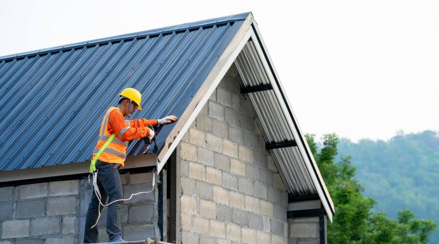 Professional metal roof installation in Byrdstown, TN